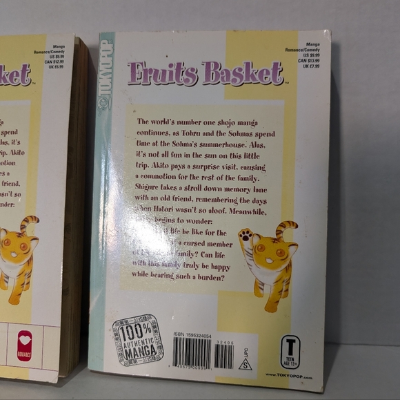 Manga lot Fruits Basket, Dramacon Used condition - Picture 16 of 16